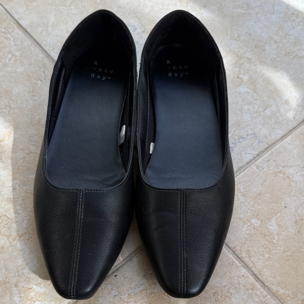 A New Day Women's Black Loafers